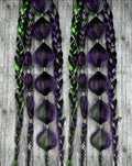 Witch’s Brew | Tie-in Bubble Braid Ponytails